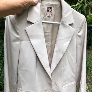Anne Klein Khaki Suit. - Women’s size 10
